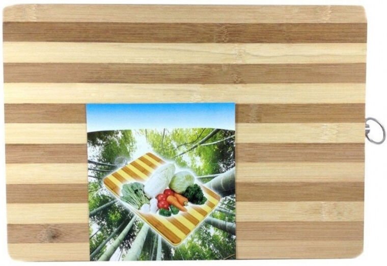 Trade Shop - BAMBOO 20 x 30 cm LEGNO TAGLIES FÜR KINDER -