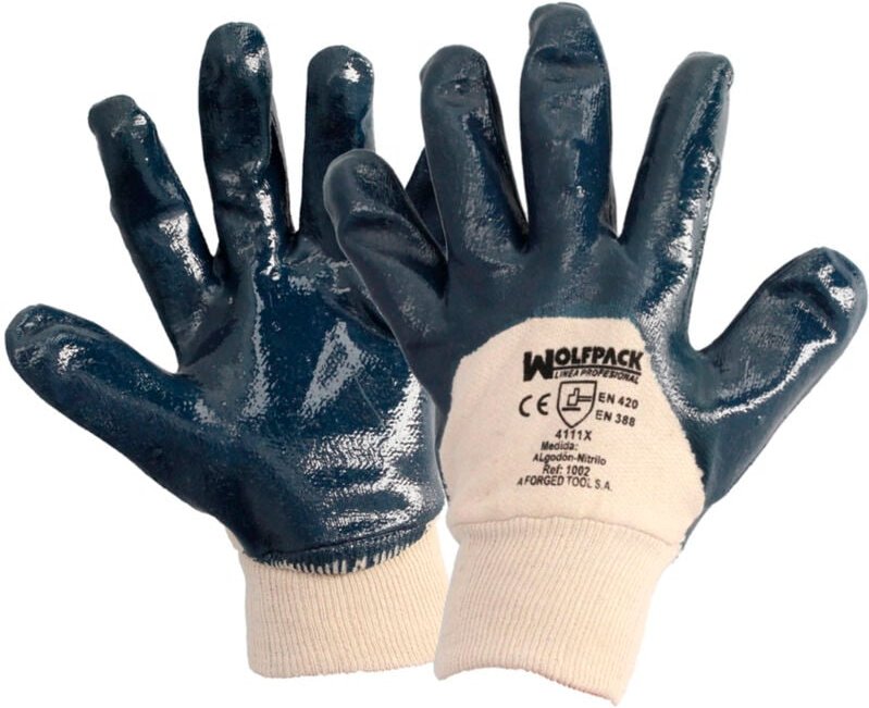 Schwere Nitril-/Canvas-Handschuhe Nimax 8'