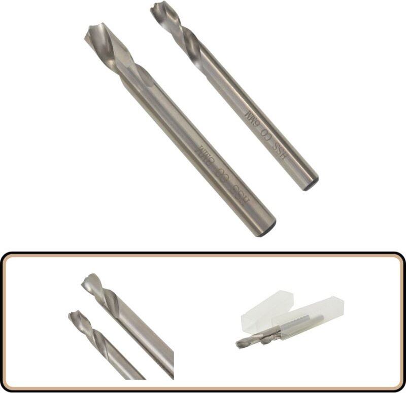 Vidaxl - 2-tlg. Schweißpunktbohrer-Set 6/8 mm hss - Schweißpunktbohrer - Bohrersatz - Stahlbohrer - HSS-Bohrer - Werkzeu...