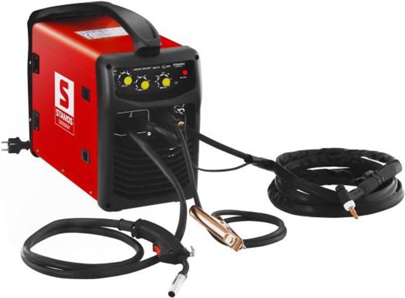 Halbautomatisches Schweißgerät WIG MIG/MAG MMA 250A IGBT Stamos Germany + 5kg Draht