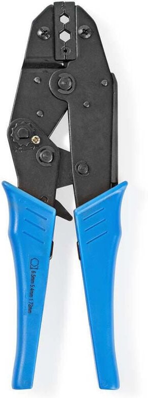 Crimpzange bnc f rg58 rg59 zange blau schwarz