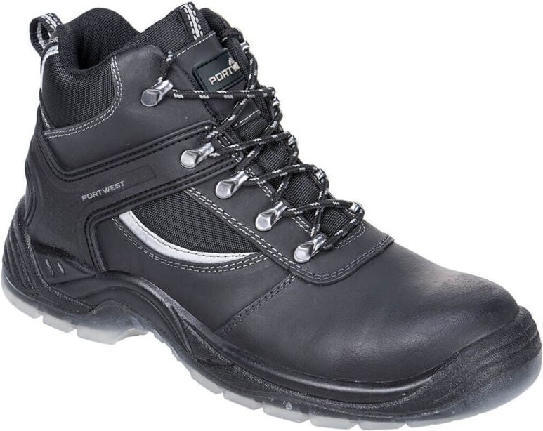 Hochsichere Stiefel Mustang Steelite S3 Schwarz 45