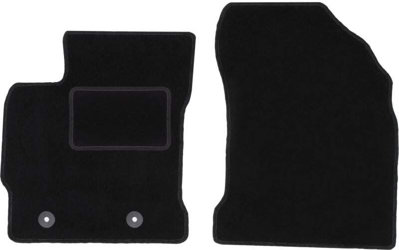 Vordere Matten schwarz für: Toyota Auris II Fließheck, Kombi (2012-2018)