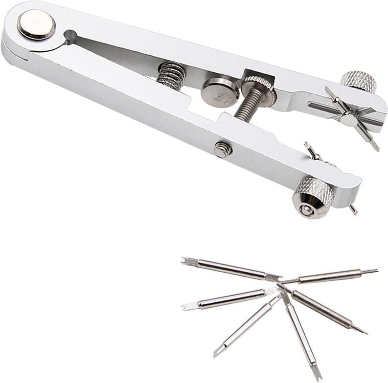 Watch Tools 6825 Uhrenarmband-Entferner, Federzange, Uhrenarmband-Einstellwerkzeug, Uhrenwerkzeug - Sollbry