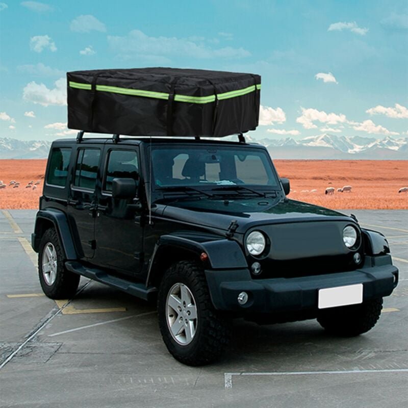 Cargo Bag, Universelle Gepäcktasche, Autodachgepäckträger, Mit Nachtreflexstreifen, Für Reisen Und Camping - Eosnow