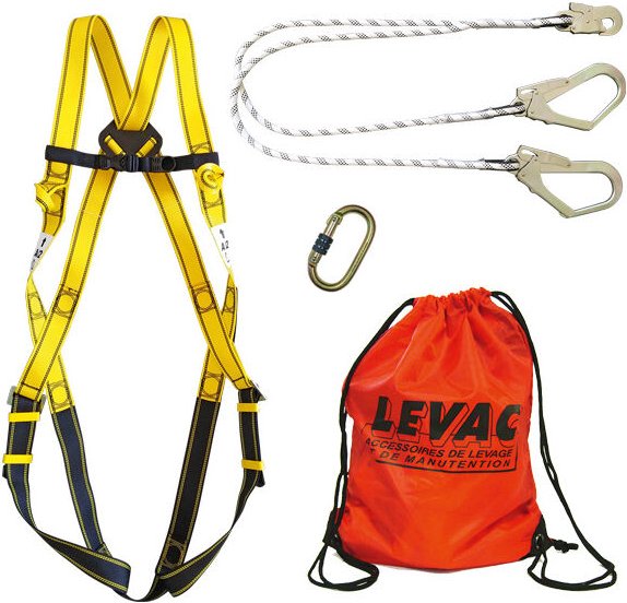 Gerüstkit Gerüstgurt 3800A + Verbindungsmittel 3802C15 + Karabinerhaken LEVAC - 36161KIT7