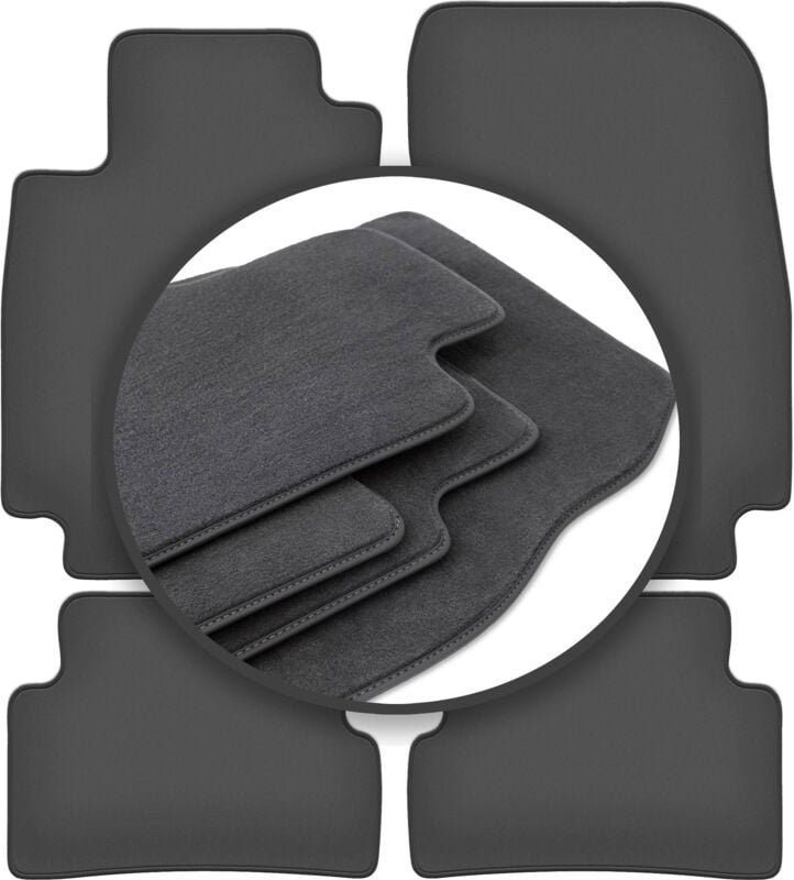 Premium-Fußmatten für: Renault Captur SUV (2013-2019)