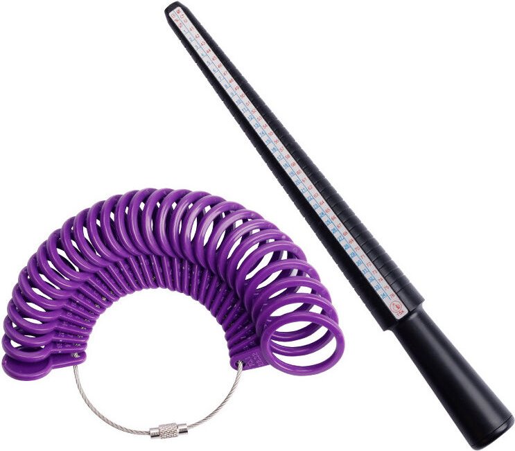 Schmuckwerkzeuge, Standard-Ringmaß aus Kunststoff zum Messen der Fingergröße, Ringwerkzeug