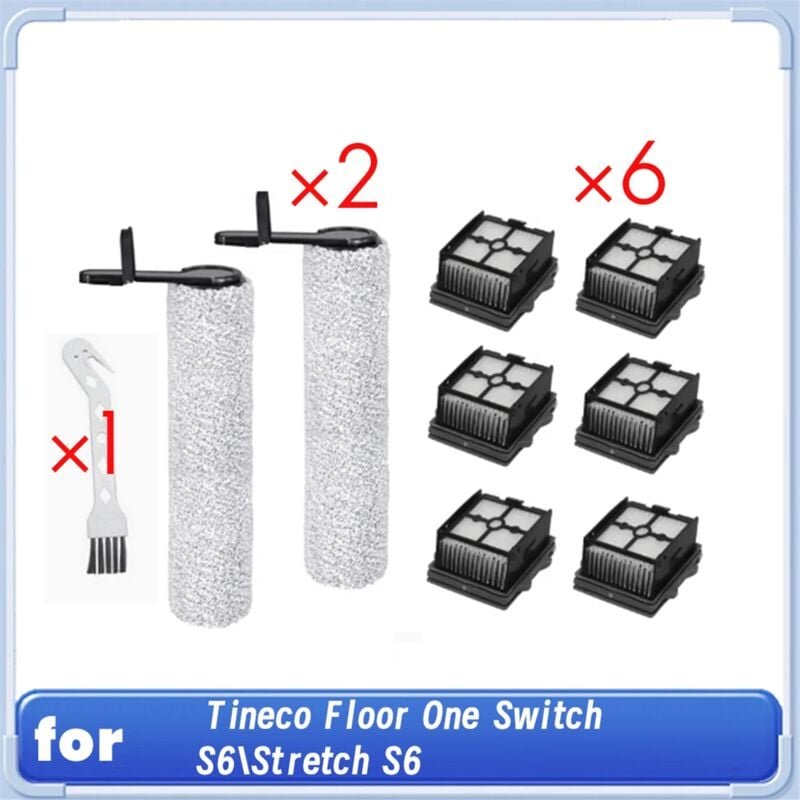 Walzenbürstenfilter für Floor One Switch S6