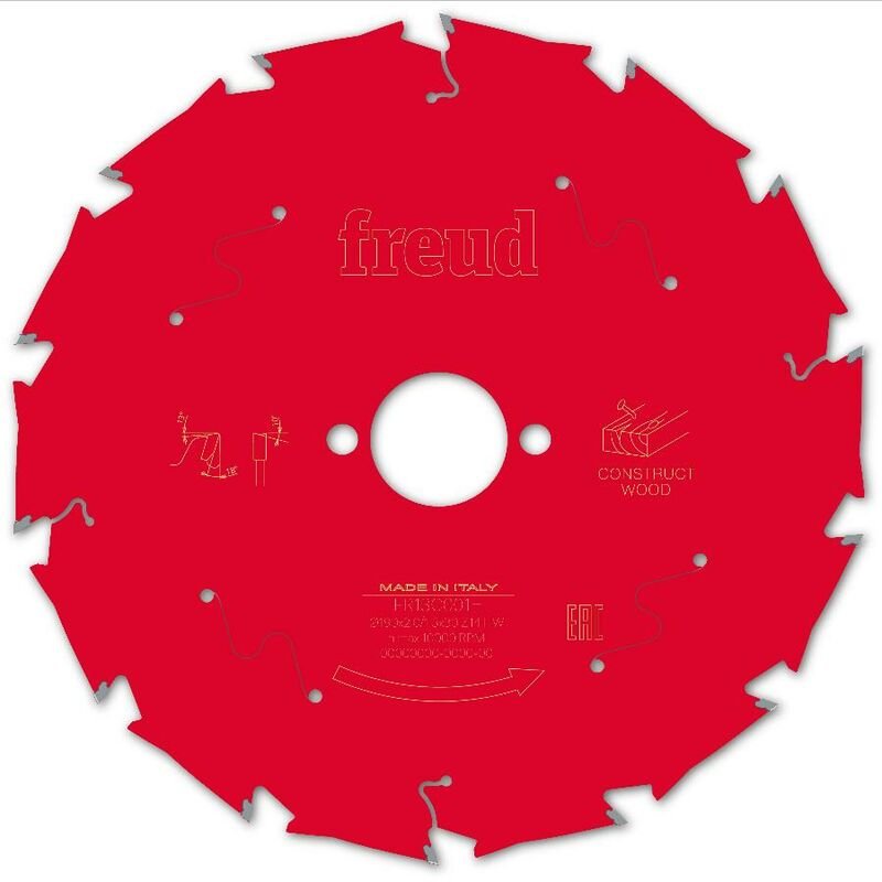 Freud - Sägeblatt für Handkreissäge Ø190 2/1,3 AL30 Z14 ba 18° - F03FS09792 -FR13C001H