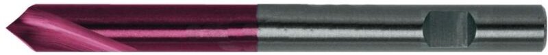 VHM-NC-Anbohrer mit zylindrischem Schaft TiAlN 90° Forum 16 mm