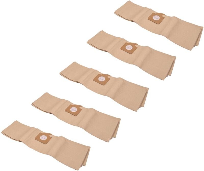 50x Staubsaugerbeutel kompatibel mit Hoover S2040, S4340 Staubsauger - Papier, 80cm x 22cm Braun - Vhbw