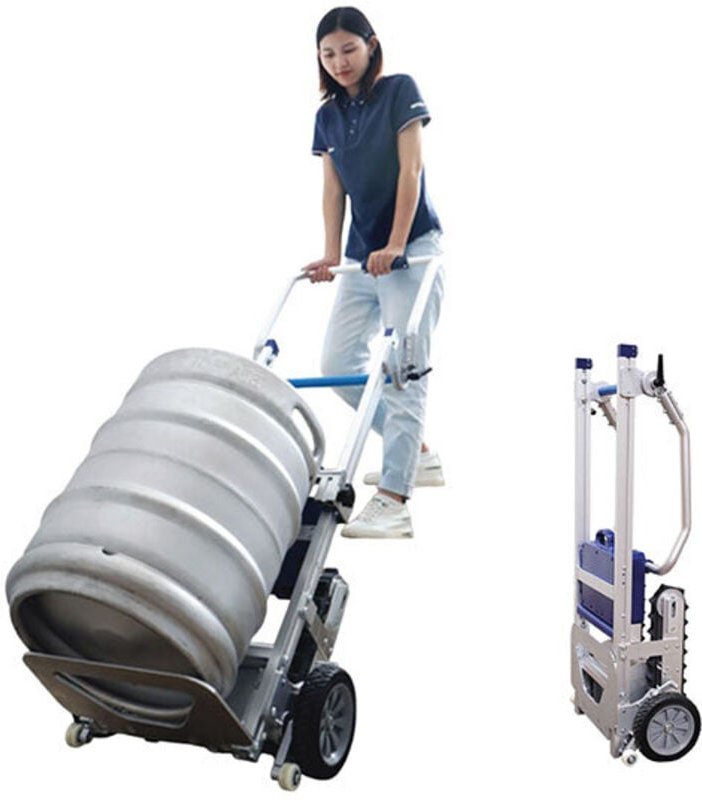 Elektrischer klappbare und kompakter Treppensteiger - Schaufel 510x220mm - Belastung 105kg - DCE105/CC