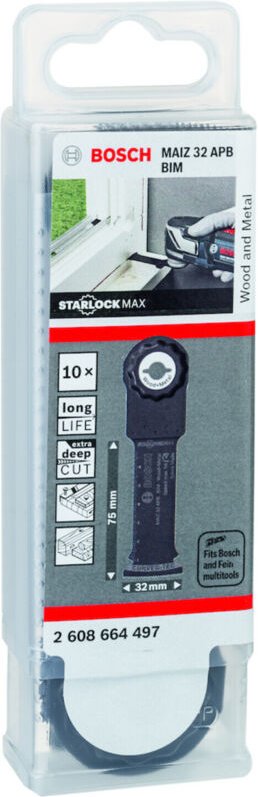 Thumbnail - BiM-Tauchsägeblatt maiz 32 apb ve à 10 Stück StarlockMax - Bosch