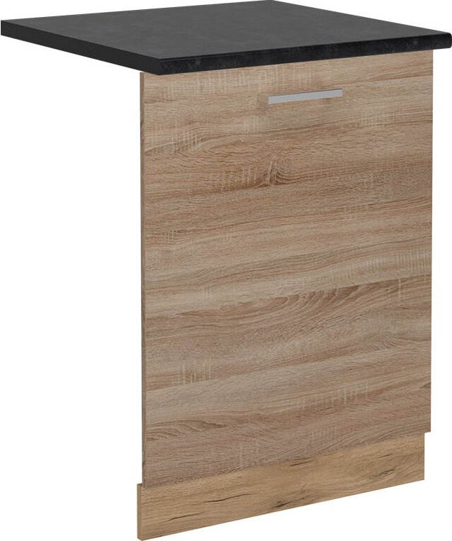 Vicco - Geschirrspülblende R-Line, Sonoma, 60 cm , ap Anthrazit