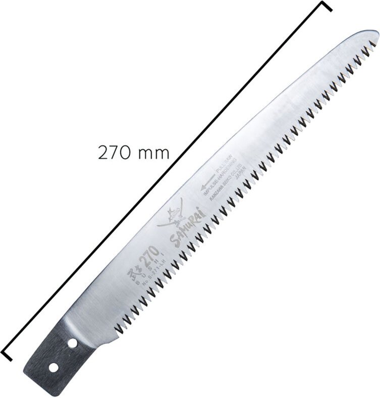 Ersatzsägeblatt Handsäge Samurai JS 270 mm.