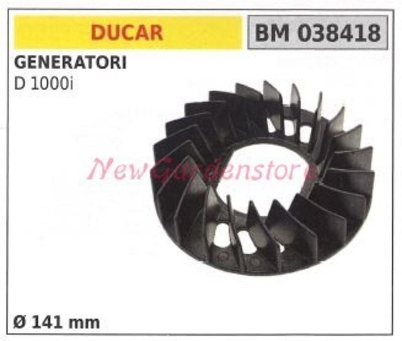 Magnetisches Schwungrad DUCAR Generator D 1000i Ø 141mm 038418