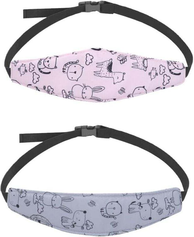 YMYNY 2 Stück Auto-Kopfstütze für Kinder, Kinderkopfstütze, Autositz-Kopfstütze, Kinderkopfstütze für Autoreisen, verste...