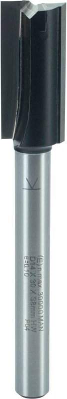 Ent European Norm Tools - ent Nutfräser - Fräser zum Einbohren in Hart- und Weichholz 14x30mm, hw