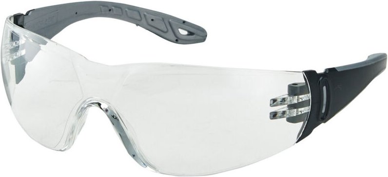Panoramabrille schwarz, silber, antifog - Format