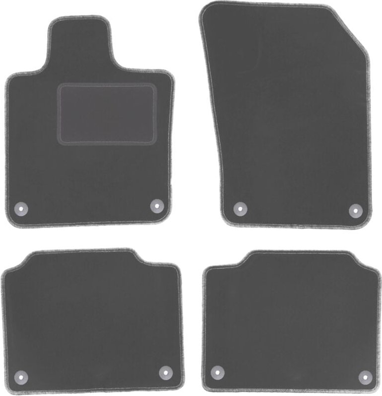 Graphit-Fußmatten für: Volvo V90 II Kombi (2016-)