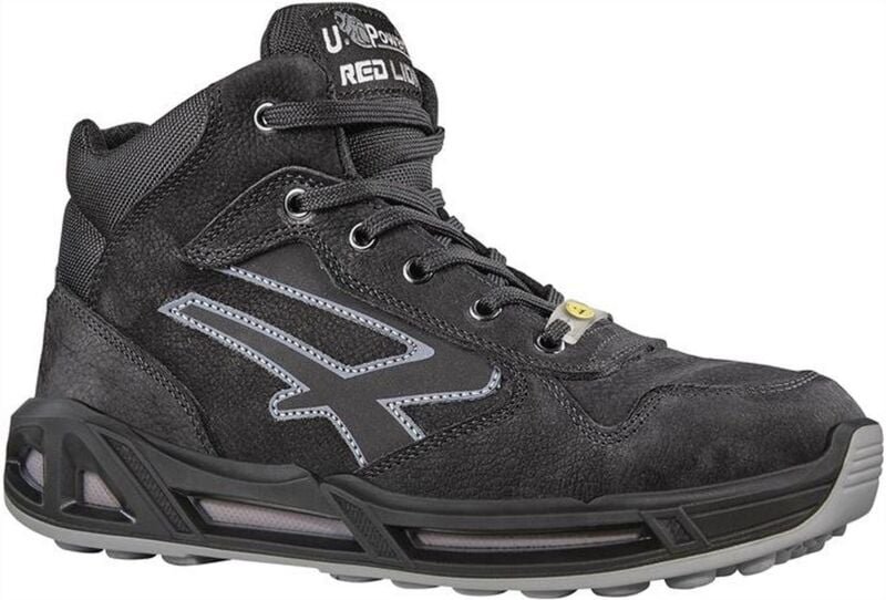 U-power - Sicherheitsstiefel Lift Carpet Gr.44 schwarz/grau S3 src esd EN20345 RC10013-44