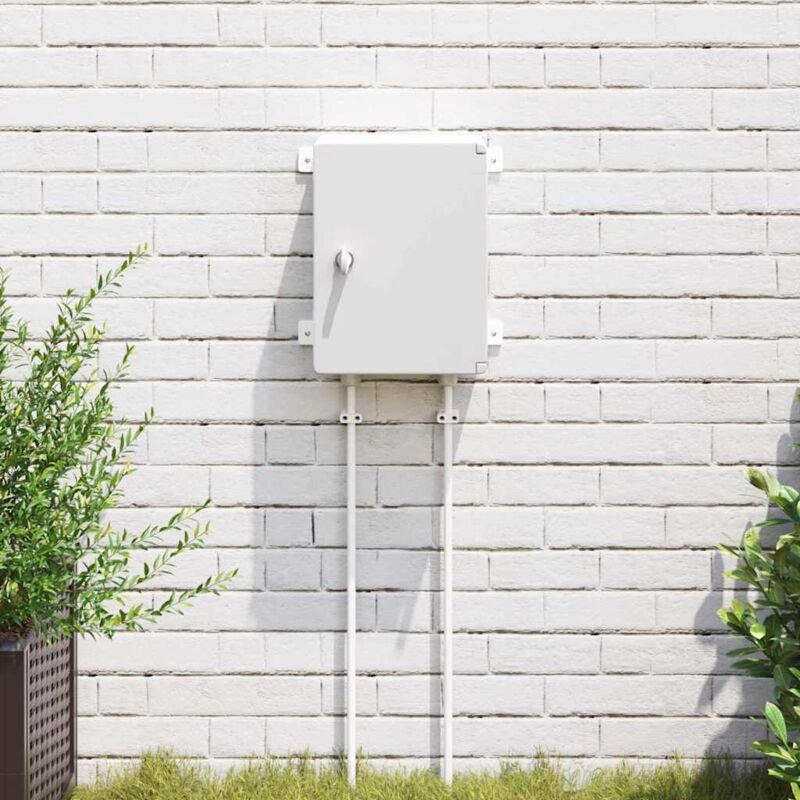 Thumbnail - Steuerschrank Grau 25 x 13 x 33 cm Plastik Vidaxl