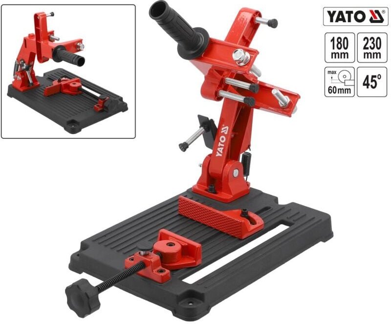 Winkelschleifständer Trennständer für Winkelschleifer Trennschleifer Ständer Ø 180mm, 230 mm, schwere Ausführung