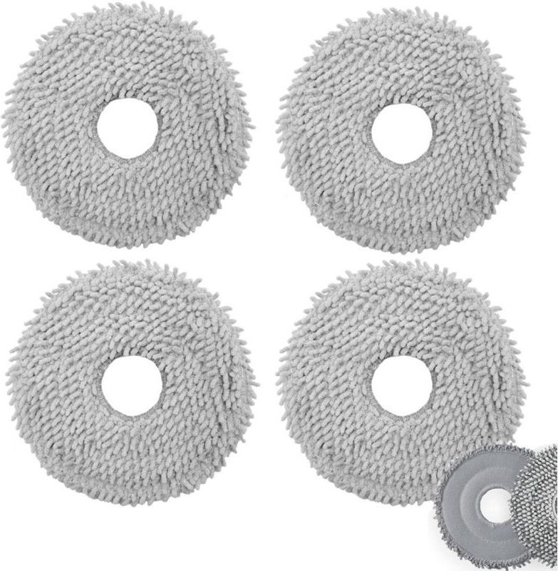 Odipie - Stück Mopptücher für Roborock q Revo für Roborock P10 Staubsauger Ersatzteile, waschbare und wiederverwendbare ...