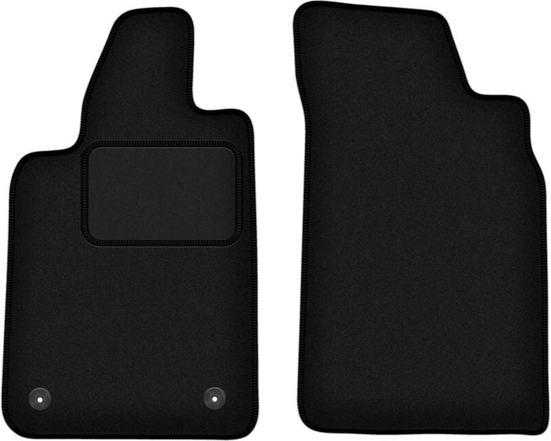 Vordermatten schwarz für: Fiat Barchetta Coupé, Cabrio (1995-2005)