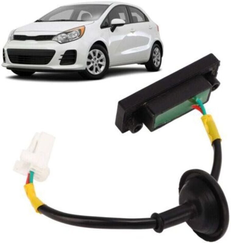 Kratzfester ABS-Heckklappen-Kofferraum-Entriegelungsknopf 81260-1W220, Ersatz für Kia Picanto tb 2011-2017, für Kia Rio ...