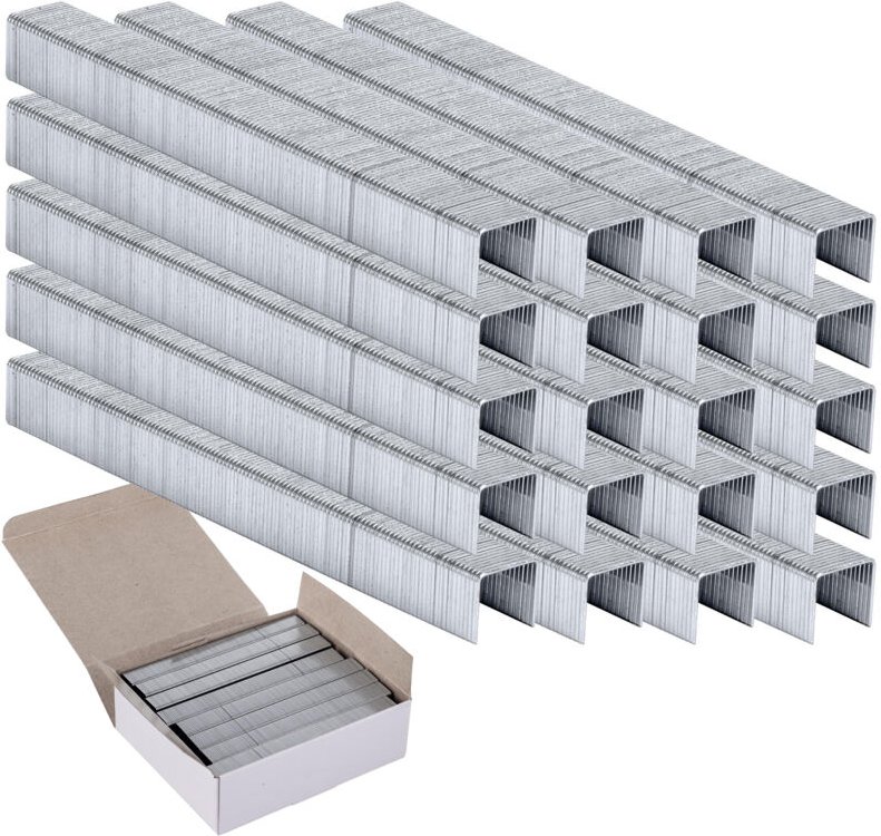 Polsterklammern Typ 80 Ga21 16mm 5000 Stück Für Druckluft-Tafelgerät