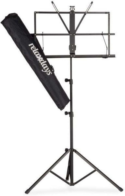 Sheet music stand with bag