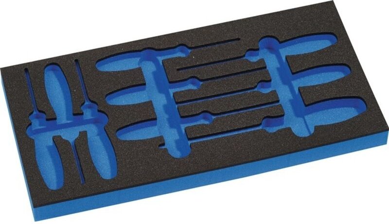 Werkzeugmodul Leereinlage 1/3-Modul 4000 871 239, 9-teilig