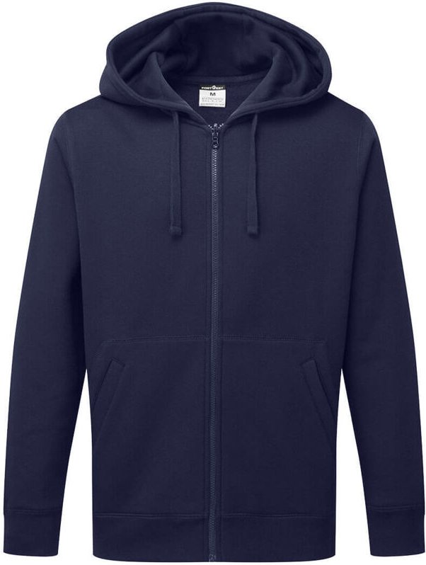 Kapuzensweatshirt mit Reißverschluss Marine XL
