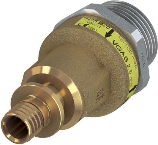 Thumbnail - Tece - flex Gassicherheitsarmatur gsk 2,5, tae 25 x r 1', 12-17kW