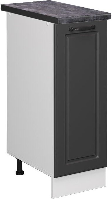 Vicco - Apothekerschrank R-Line, Anthrazit Landhaus, 30 cm , ap Anthrazit