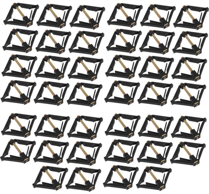 Thumbnail - Tlily - 40Pcs Kassette Reparateur 86mm Dark Box Reparatur Schraube Stecker Schalter Alte Buchse Boxen Ersatz Feste Wand