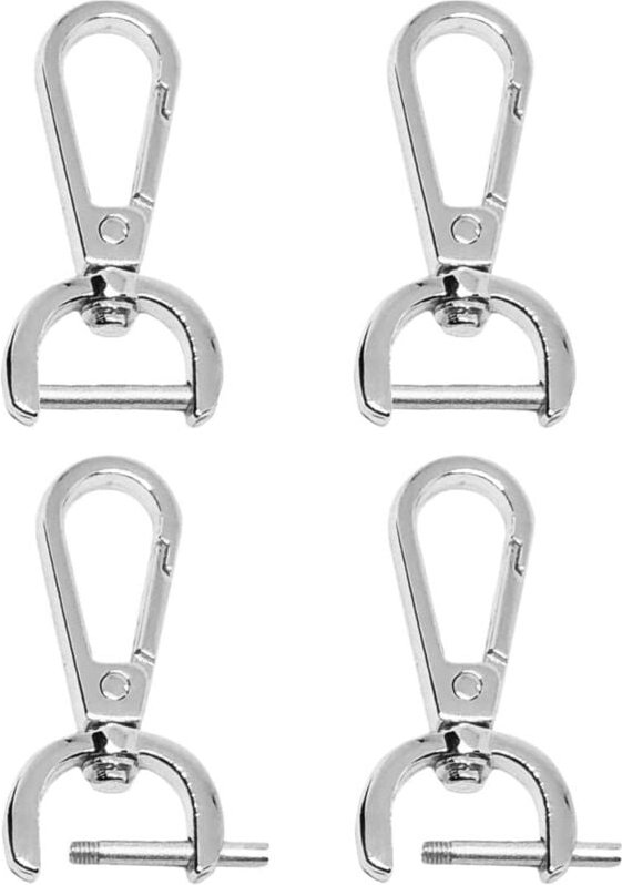 Stück drehbare Karabinerhaken für Taschen, Business-Taschenzubehör, Heimwerker- und austauschbare Schultergurte, um Hand...