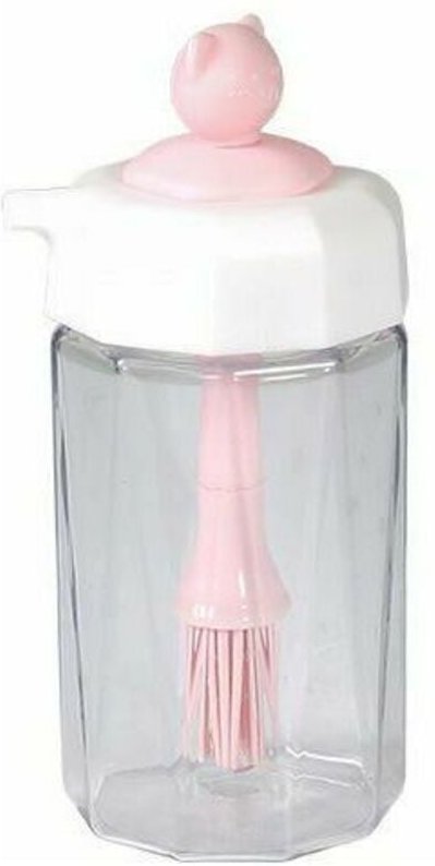 Küchenaufbewahrungszubehör, Essigtopf aus lebensmittelechtem Silikon, Haushaltsgrill-Essigtopf, 13 x 6 cm - Ahlsen