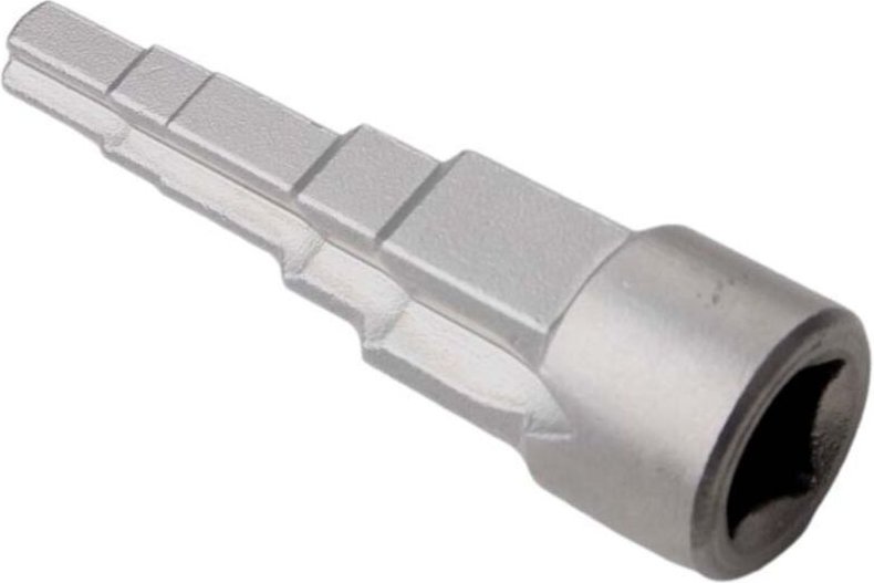 Lntyq Stufenmontageschlüssel, Universal-Stufenschlüssel mit 1/2-Zoll-Vierkantaufnahme für Sanitärkeramik und Heizkörper....