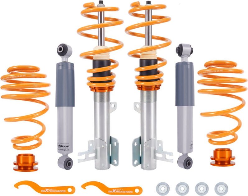 Doppelrohr Gewindefahrwerk for Opel Astra h Mk5 2004-2010 Feder & Stoßdämpfer