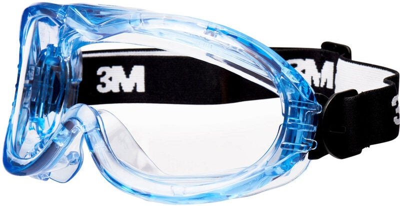 3M - Vollsichtbrille fahrenheit en 166 mit Nylon-Gummiband Polycarbonat