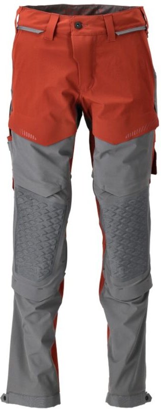 Hose mit Knietaschen 22279-605-2489 Gr. 82C50 herbstrot/anthrazitgrau - Mascot