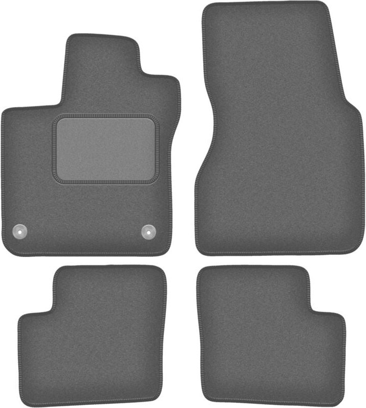 Graphit-Fußmatten für: Smart ForFour II Fließheck (2014-)