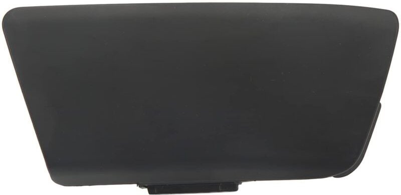 Abdeckkappe für Abschlepphaken, Kupplungsabdeckung Qiilu Abdeckkappe für Abschlepphaken Quadratischer Schwarzer Ersatz f...