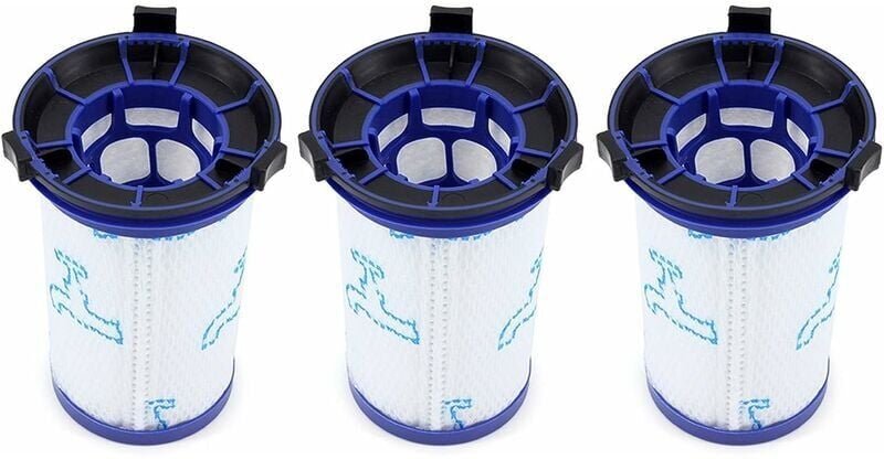 Thumbnail - 3er-Pack Ersatzfilter für Rowenta Air Force 360 / X-Pert Essential 260 Akku-Staubsauger RH9037 RH9038 RH9039 RH9051 RH90...