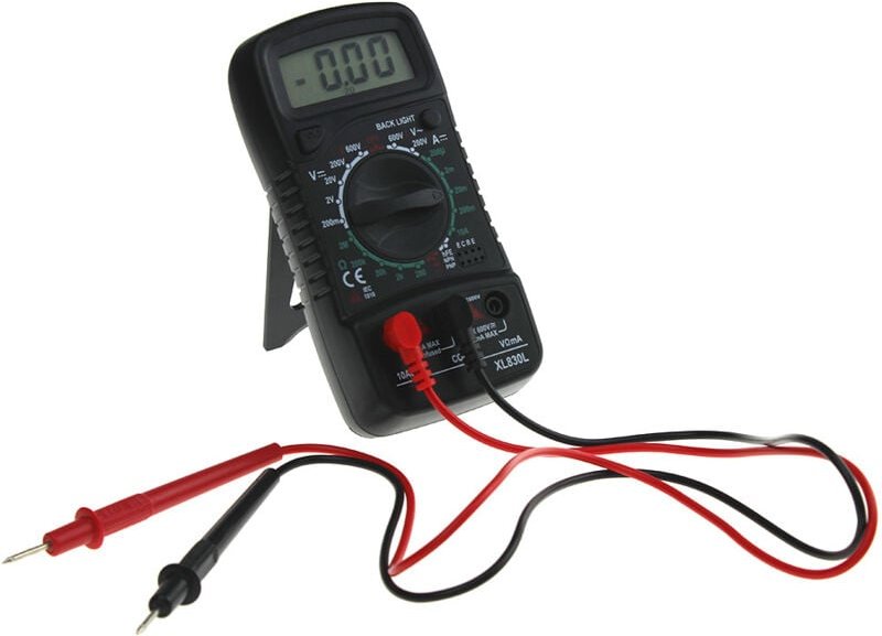 Aougo - lcd Digital Multimeter Voltmeter ac dc Spannungsprüfer Schaltungstester Sound Checker