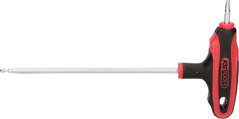 T-Griff-Winkelstiftschlüssel Torx Kugelkopf,T15