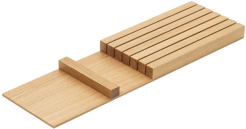 Kesseböhmer - Funktionseinsatz Messerblock, Besteckeinsatz FineLine, Eiche hell